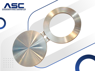 A182 F316L Spacer Ring Blind Flange, 300 LB, 6 Inch